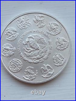 2024 Mexico 1 oz Silver Libertad. 999 BU Low Mintage 718k