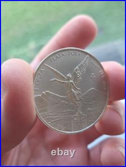 2024 Mexico 1 oz Silver Libertad. 999 BU Low Mintage 718k