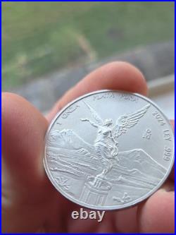 2024 Mexico 1 oz Silver Libertad. 999 BU Low Mintage 718k
