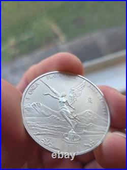 2024 Mexico 1 oz Silver Libertad. 999 BU Low Mintage 718k