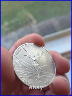 2024 Mexico 1 oz Silver Libertad. 999 BU Low Mintage 718k