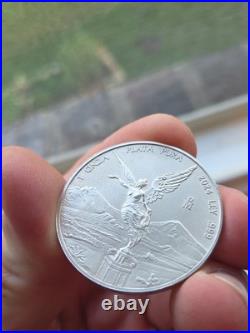2024 Mexico 1 oz Silver Libertad. 999 BU Low Mintage 718k