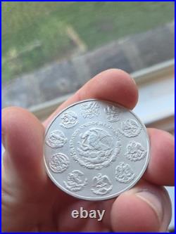 2024 Mexico 1 oz Silver Libertad. 999 BU Low Mintage 718k