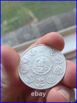 2024 Mexico 1 oz Silver Libertad. 999 BU Low Mintage 718k