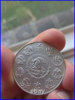 2024 Mexico 1 oz Silver Libertad. 999 BU Low Mintage 718k