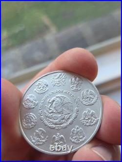 2024 Mexico 1 oz Silver Libertad. 999 BU Low Mintage 718k