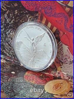 2024 Mexico 1 oz Silver Libertad BU. 999 Plata Pura Brilliant Uncirculated
