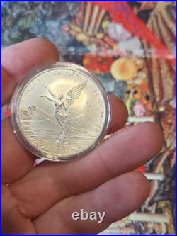 2024 Mexico 1 oz Silver Libertad BU. 999 Plata Pura Brilliant Uncirculated