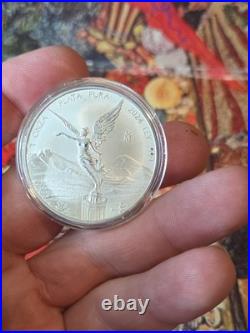 2024 Mexico 1 oz Silver Libertad BU. 999 Plata Pura Brilliant Uncirculated