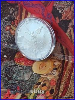 2024 Mexico 1 oz Silver Libertad BU. 999 Plata Pura Brilliant Uncirculated