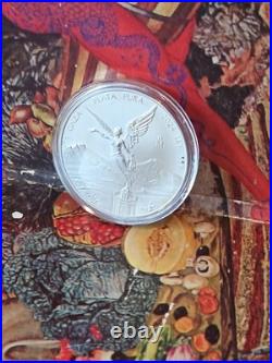 2024 Mexico 1 oz Silver Libertad BU. 999 Plata Pura Brilliant Uncirculated