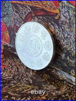2024 Mexico 1 oz Silver Libertad BU. 999 Plata Pura Onza Coin Low Mintage