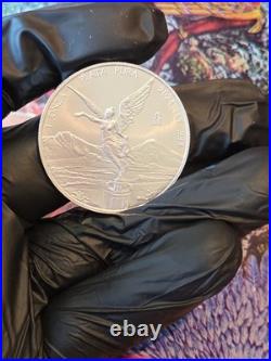 2024 Mexico 1 oz Silver Libertad BU. 999 Plata Pura Onza Coin Low Mintage