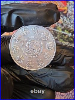 2024 Mexico 1 oz Silver Libertad BU. 999 Plata Pura Onza Coin Low Mintage