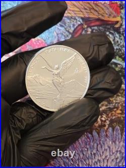 2024 Mexico 1 oz Silver Libertad BU. 999 Plata Pura Onza Coin Low Mintage