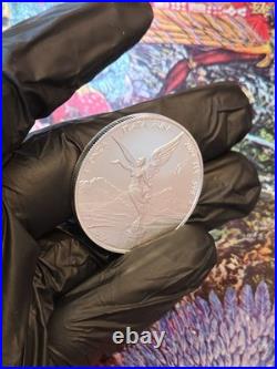 2024 Mexico 1 oz Silver Libertad BU. 999 Plata Pura Onza Coin Low Mintage