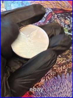 2024 Mexico 1 oz Silver Libertad BU. 999 Plata Pura Onza Coin Low Mintage