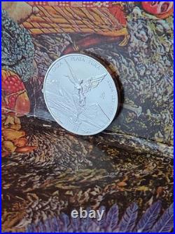 2024 Mexico 1 oz Silver Libertad BU. 999 Plata Pura Onza Coin Low Mintage