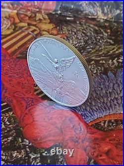 2024 Mexico 1 oz Silver Libertad BU. 999 Plata Pura Onza Coin Low Mintage