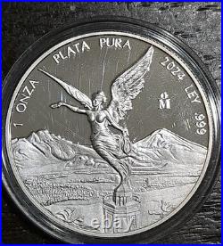 2024 Mexico 1 oz Silver Libertad Proof (In Capsule)