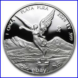 2024 Mexico 1 oz Silver Libertad Proof PF-70 NGC (ER)