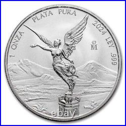 2024 Mexico 1 oz Silver Libertad Reverse Proof PR-70 PCGS (FS)