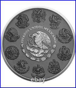 2024 Mexico 1-oz Silver Libertad Silver Ring Ennobled BU