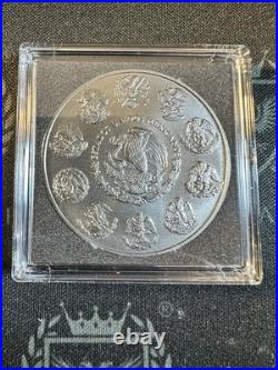 2024 Mexico 1 oz Silver Libertad Starry Night Hologram with Ruthenium Gild 2024 Mexico 1 oz Silver Libertad Starry Night Hologram with Ruthenium Gild