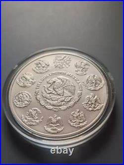 2024 Mexico 1 oz Silver Libertad Zodiac Colorized 1 of 100 1 oz Silver