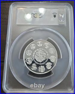 2024 Mexico 2 Oz First Day Issue. 999 Silver Libertad PCGS PR70dCAM Perfect Coin