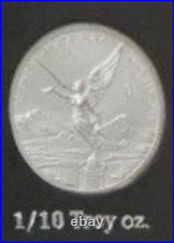 2024 Mexico 5 Coin Silver Libertad Collection Gem BU? Beautiful