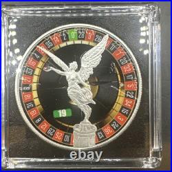 2024 Mexico Libertad 019/499 Roulette Casino Night Edition 1 oz Silver Coin 2024 Mexico Libertad 019/499 Roulette Casino Night Edition 1 oz Silver Coin