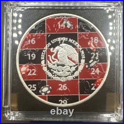 2024 Mexico Libertad 019/499 Roulette Casino Night Edition 1 oz Silver Coin 2024 Mexico Libertad 019/499 Roulette Casino Night Edition 1 oz Silver Coin