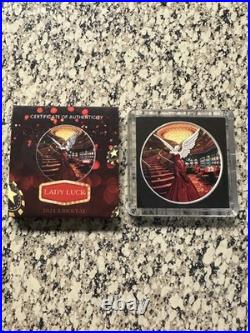 2024 Mexico Libertad 1 Oz. 999 Silver Colorized Lady Luck LE #25/ 399 (Early #)