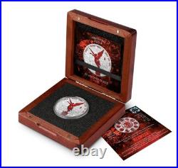 2024 Mexico Libertad 1 oz Silver Diamond Dust Fire Edition 2024 Mexico Libertad 1 oz Silver Diamond Dust Fire Edition