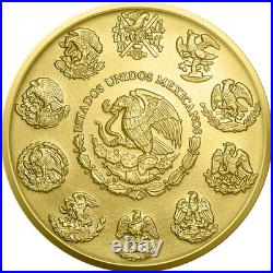 2024 Mexico Libertad 1 oz Silver Hidden Code with Holographic and Gold Gild