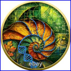 2024 Mexico Libertad 1 oz Silver Hidden Code with Holographic and Gold Gild