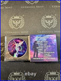 2024 Mexico Libertad 1 oz Silver Metallic Colored with Holo Cosmos Mintage 300 2024 Mexico Libertad 1 oz Silver Metallic Colored with Holo Cosmos Mintage 300