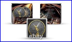 2024 Mexico Libertad 1 oz Silver Multimetals Double Gold and Ruthenium Gild Coin