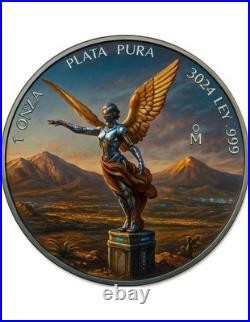 2024 Mexico Libertad 3024 The Future Coin 1 Oz Silver Coin