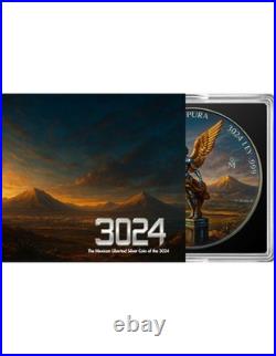2024 Mexico Libertad 3024 The Future Coin 1 Oz Silver Coin
