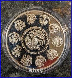 2024 Mexico Libertad. 999 Silver 2 ounce PROOF Coin. Bu. Very Gradable