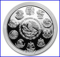 2024 Mexico Libertad. 999 Silver 2 ounce PROOF Coin in capsule