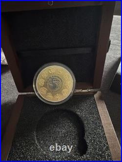 2024 Mexico Libertad BLACK PLATINUM & GOLD and SILVER 1oz. 999 -Only 500 Made