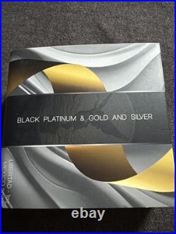 2024 Mexico Libertad BLACK PLATINUM & GOLD and SILVER 1oz. 999 -Only 500 Made