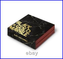 2024 Mexico Libertad Black & Gold Marble Coin 1 oz. 999 Silver in box with coa