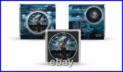 2024 Mexico Libertad Black Hologram Dark Secrets 1 oz Silver Colorized Coin
