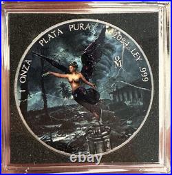2024 Mexico Libertad Black Hologram Series- Dark Skies Edition- 1 oz Silver Coin