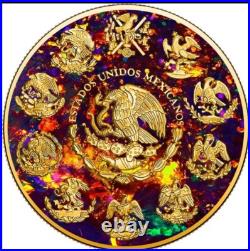 2024 Mexico Libertad Black Opal Edition 1 oz Silver Coin with Capsule & COA