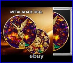 2024 Mexico Libertad Black Opal Edition 1 oz Silver Coin with Capsule & COA 2024 Mexico Libertad Black Opal Edition 1 oz Silver Coin with Capsule & COA